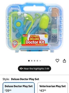 Kidzlane Deluxe Doctor Kit